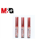 BLISTER 3 UDS RECAMBIO BOLIGRAFO BORRABLE ROJO 0,7MM | 10 UNIDADES | (M&G)